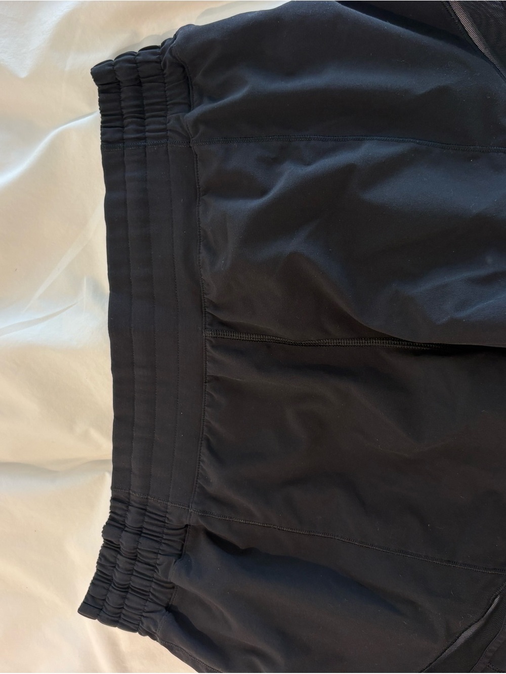 women’s lululemon Black hot Athletic Shorts - Elastic Waist Performance Shorts